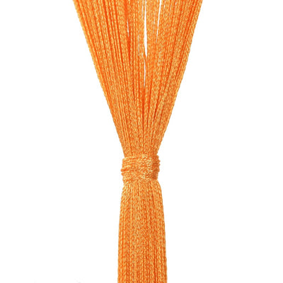 String-verhot 2 kpl oranssi 140x250 cm