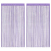 Purppura string-verhot Norwood 140x250cm (2 kpl)