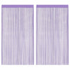 String-verhot 2 kpl purppura 140x250 cm