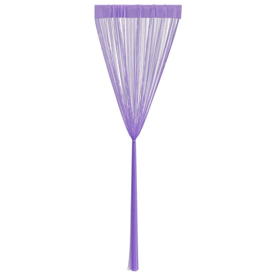 String-verhot 2 kpl purppura 140x250 cm