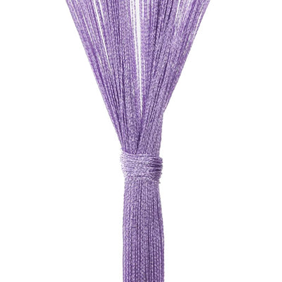 String-verhot 2 kpl purppura 140x250 cm