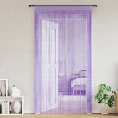 Purppura string-verhot Norwood 140x250cm (2 kpl)