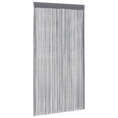 String-verhot 2 kpl antrasiitti 100x250 cm