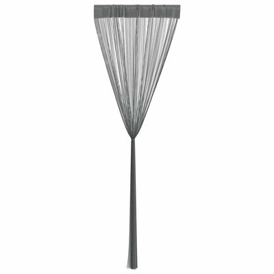 String-verhot 2 kpl antrasiitti 100x250 cm