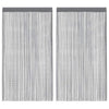 String-verhot 2 kpl antrasiitti 140x250 cm