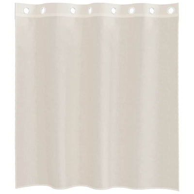 Voileeverhot läpiviennillä 2 kpl kerma 140x140 cm