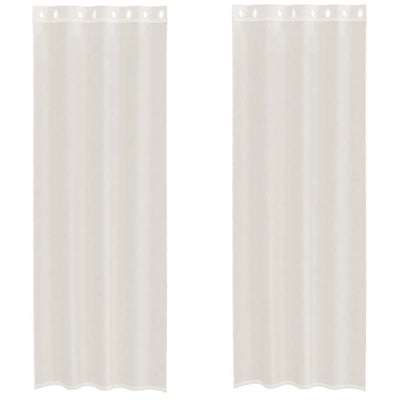 Kerma voileeverhot läpiviennillä Lopina 140x260cm (2 kpl)