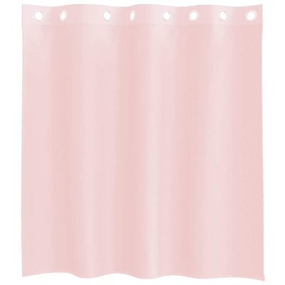 Vaaleanpunainen voileeverhot läpiviennillä Lopina 140x140cm (2 kpl)