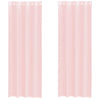 Vaaleanpunainen voileeverhot läpiviennillä Lopina 140x300cm (2 kpl)