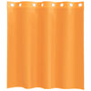 Voileeverhot läpiviennillä 2 kpl oranssi 140x140 cm