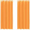 Voileeverhot läpiviennillä 2 kpl oranssi 140x225 cm