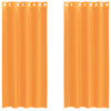 Voileeverhot läpiviennillä 2 kpl oranssi 140x245 cm
