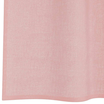 Voileeverhot läpiviennillä 2 kpl pinkki 140x175 cm