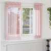Voileeverhot läpiviennillä 2 kpl pinkki 140x175 cm
