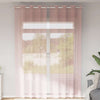 Voileeverhot läpiviennillä 2 kpl pinkki 140x300 cm