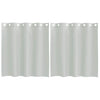 Vaaleanharmaa voileeverhot läpiviennillä Lopina 140x140cm (2 kpl)
