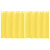 Keltainen voileeverhot läpiviennillä Lopina (2 kpl)