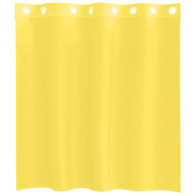 Keltainen voileeverhot läpiviennillä Lopina (2 kpl)