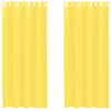 Keltainen voileeverhot läpiviennillä Lopina (2 kpl)