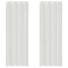 Valkoinen voileeverhot läpiviennillä Lopina (2 kpl)