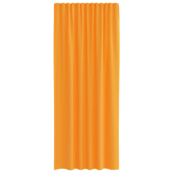 Voile-verhot tankotaskuilla 2 kpl oranssi