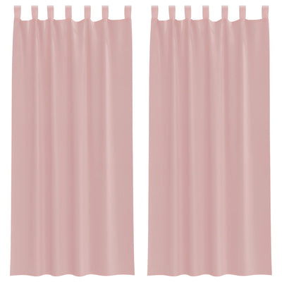 Voileeverhot tangotaskuilla 2 kpl pinkki