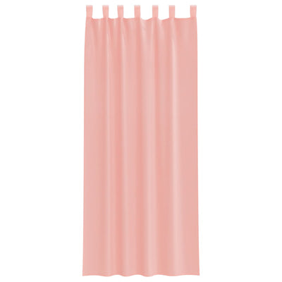 Pinkki voileeverhot tangotaskuilla Lopina (2 kpl)