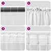 Voile-verhot tankotaskuilla 2 kpl violetti
