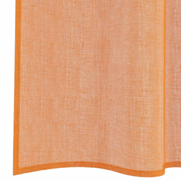 Voile-verhot tankotaskuilla 2 kpl terrakotta