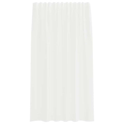 Valkoinen voileeverhot tangotaskuilla Lopina (2 kpl)