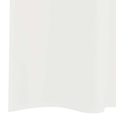 Valkoinen voileeverhot tangotaskuilla Lopina (2 kpl)