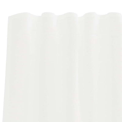 Valkoinen voileeverhot tangotaskuilla Lopina (2 kpl)