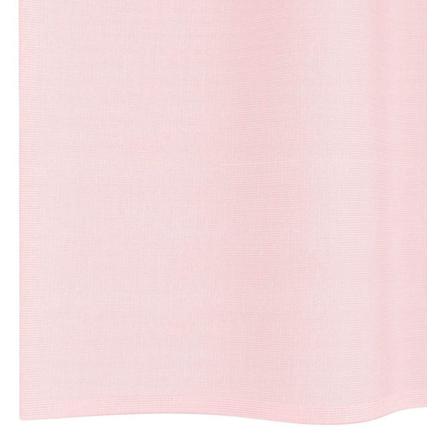 Voile-verhot lenkeillä 2 kpl vaaleanpunaiset 140x175 cm