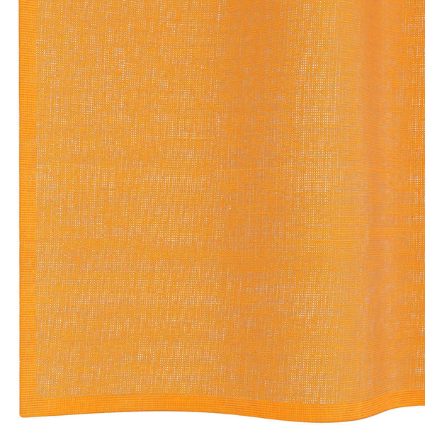 Voile-verhot lenkeillä 2 kpl oranssi 140x225 cm