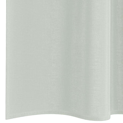 Voileeverhot lenkeillä 2 kpl vaaleanharmaa 140x260 cm