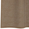 Voile-verhot lenkeillä 2 kpl vaaleanruskea 140x175 cm