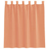 Voile-verhot lenkeillä 2 kpl terrakotta 140x140 cm