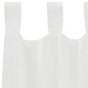 Voile-verhot lenkeillä 2 kpl valkoinen 140x140 cm
