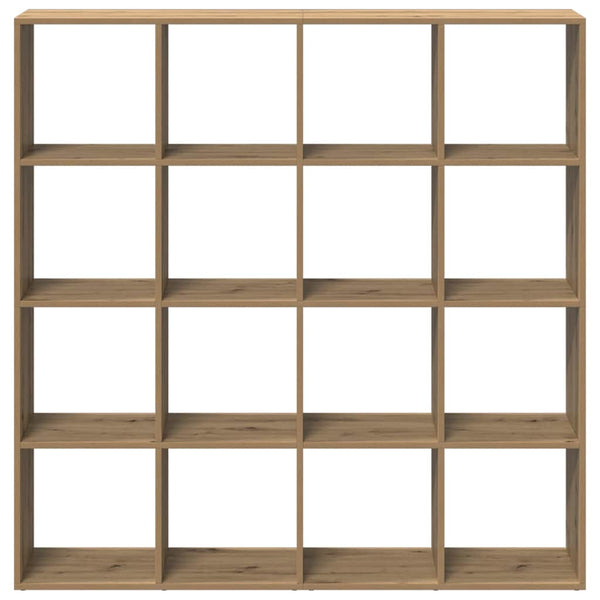 Kirjahylly artesaani tammi 137,5x29x137,5 cm lastulevy