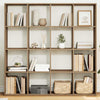 Kirjahylly artesaani tammi 137,5x29x137,5 cm lastulevy