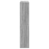 Kirjahylly harmaa Sonoma 102x29x143 cm tekninen puu