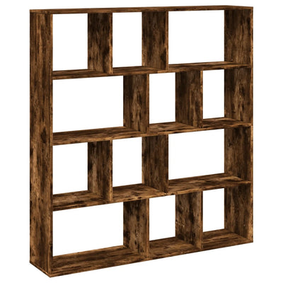 Kirjahylly savutammi 132x29x141,5 cm tekninen puu