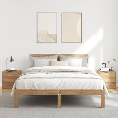 Artesaani tammi yöpöydät Katrin 40x30x40cm (2 kpl lastulevy)