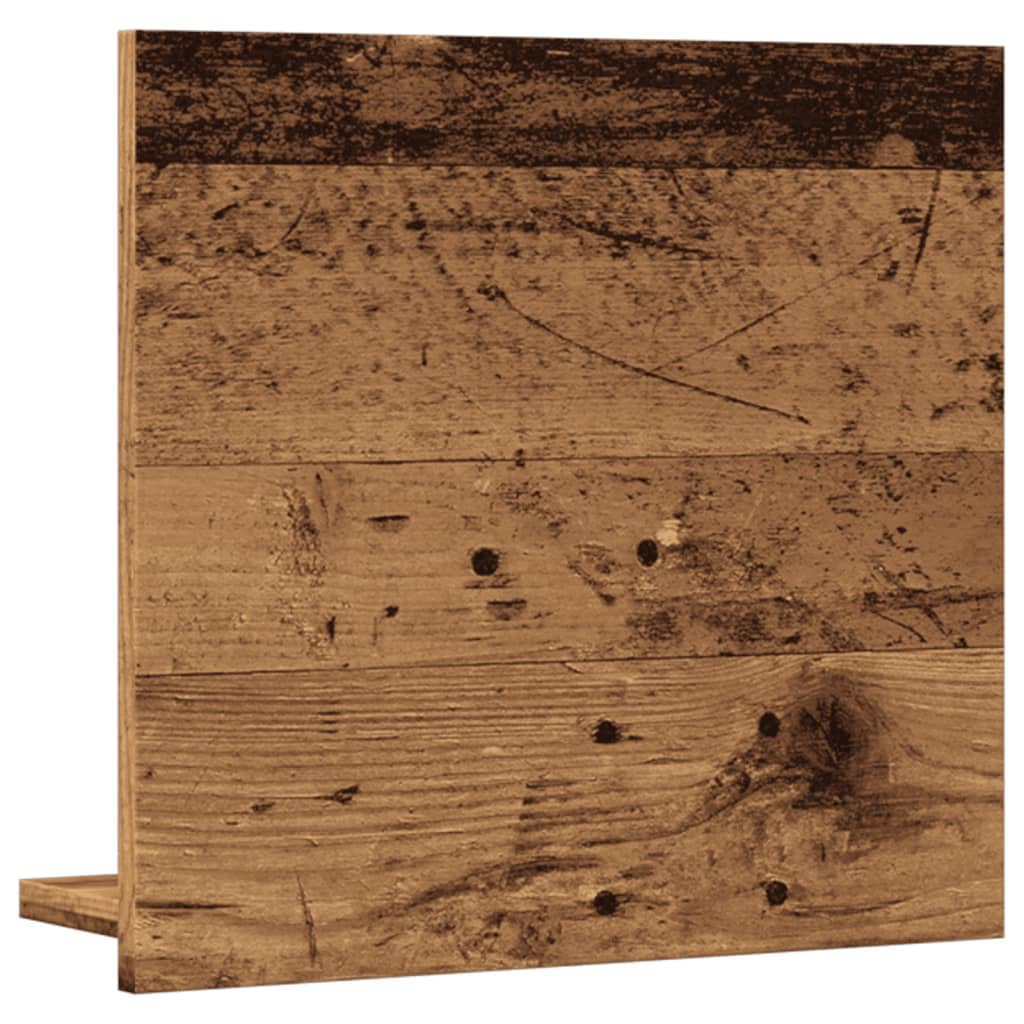 Vanha puu kylpyhuoneen peilikaappi Jiiajing 40x11x37cm (puinen)