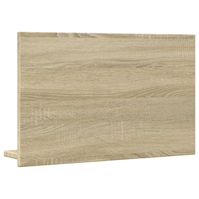 Kylpyhuoneen peilikaappi Sonoma-tammi 60x11x37 cm tekninen puu