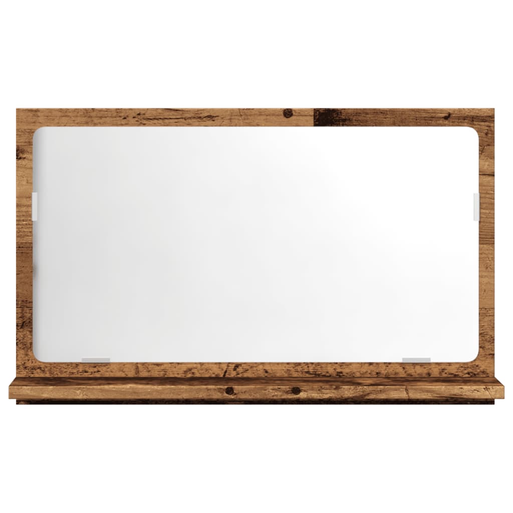 Vanha puu kylpyhuoneen peilikaappi Jiiajing 60x11x37cm (puinen)