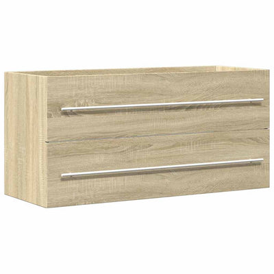 Allaskaappi Sonoma-tammi 100x38,5x48 cm lastulevy