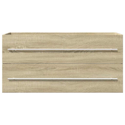 Allaskaappi Sonoma-tammi 100x38,5x48 cm lastulevy