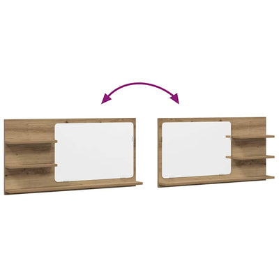 Tammi kylpyhuoneen peilikaappi Scarisoreanu 90x11x45cm (puinen)