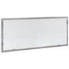Kylpyhuoneen LED-peili harmaa Sonoma 100x8,5x37 cm tekninen puu